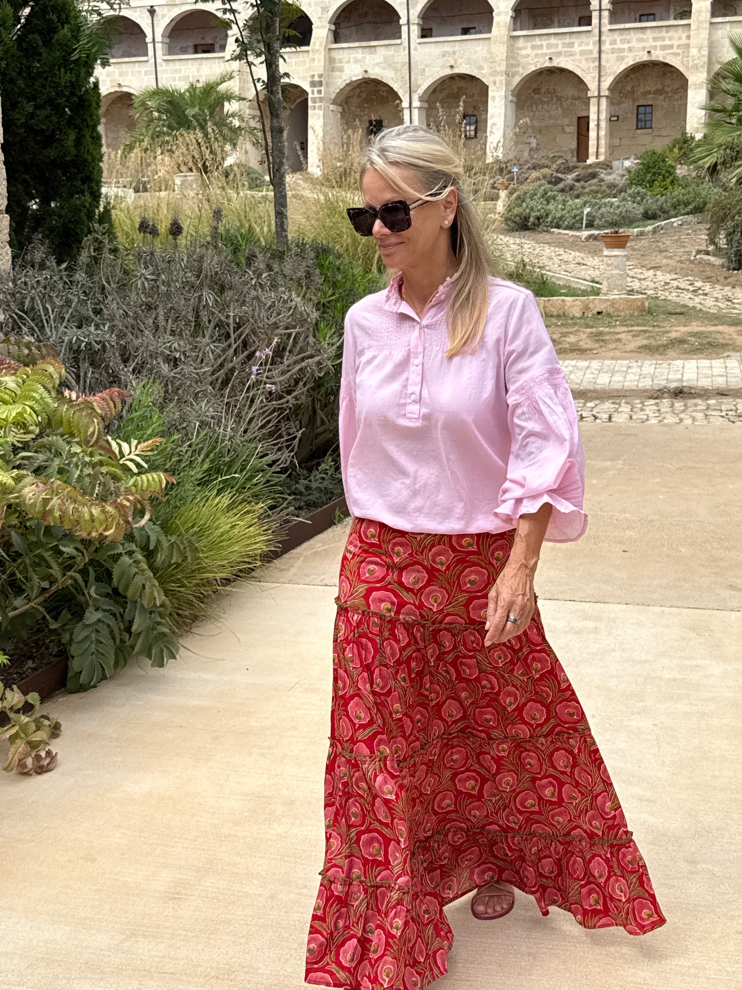 Amy - Pink Cotton Voile