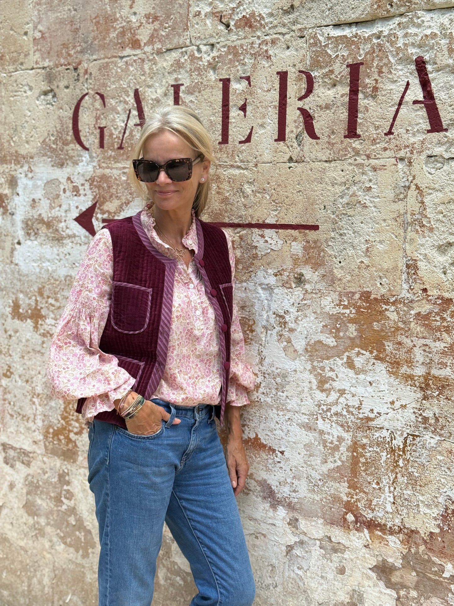 Gilet - Burgundy