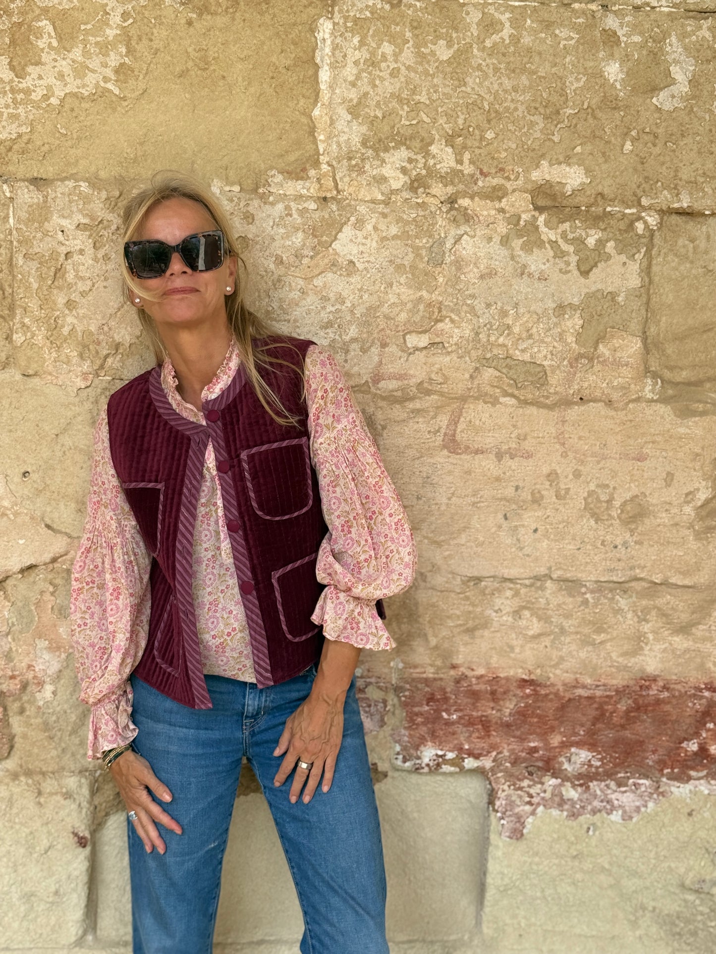 Gilet - Burgundy