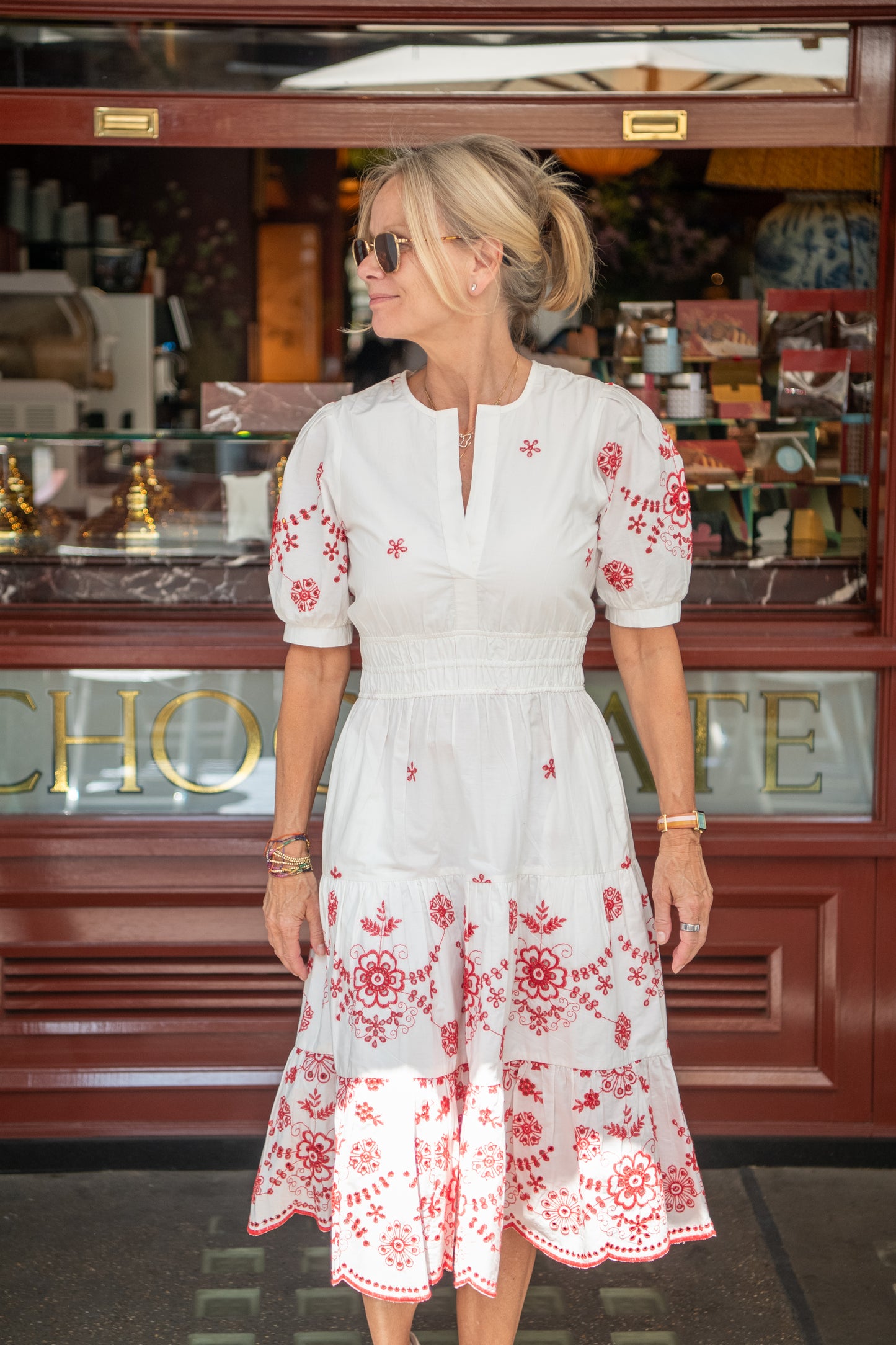 Lily - White poplin