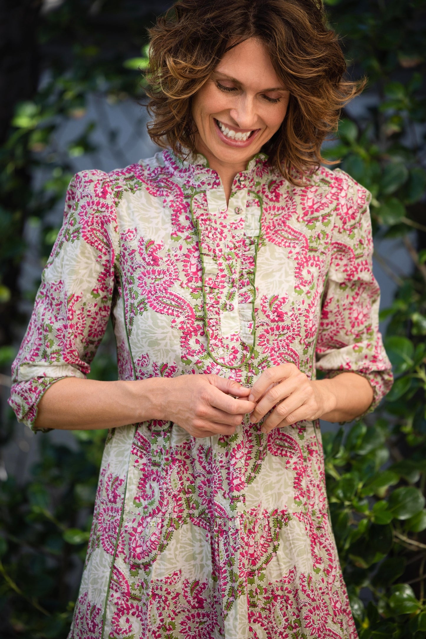 Deborah - Smudge Paisley