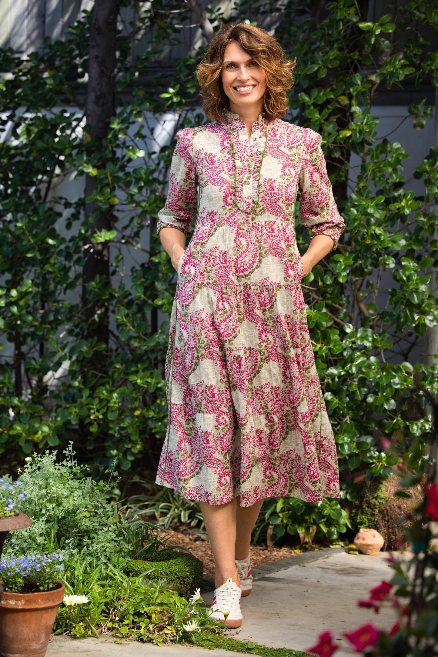 Deborah - Smudge Paisley