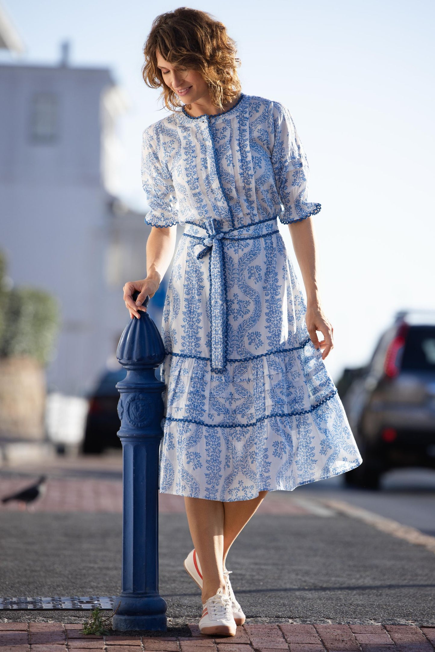 Audrey - Blue Garland