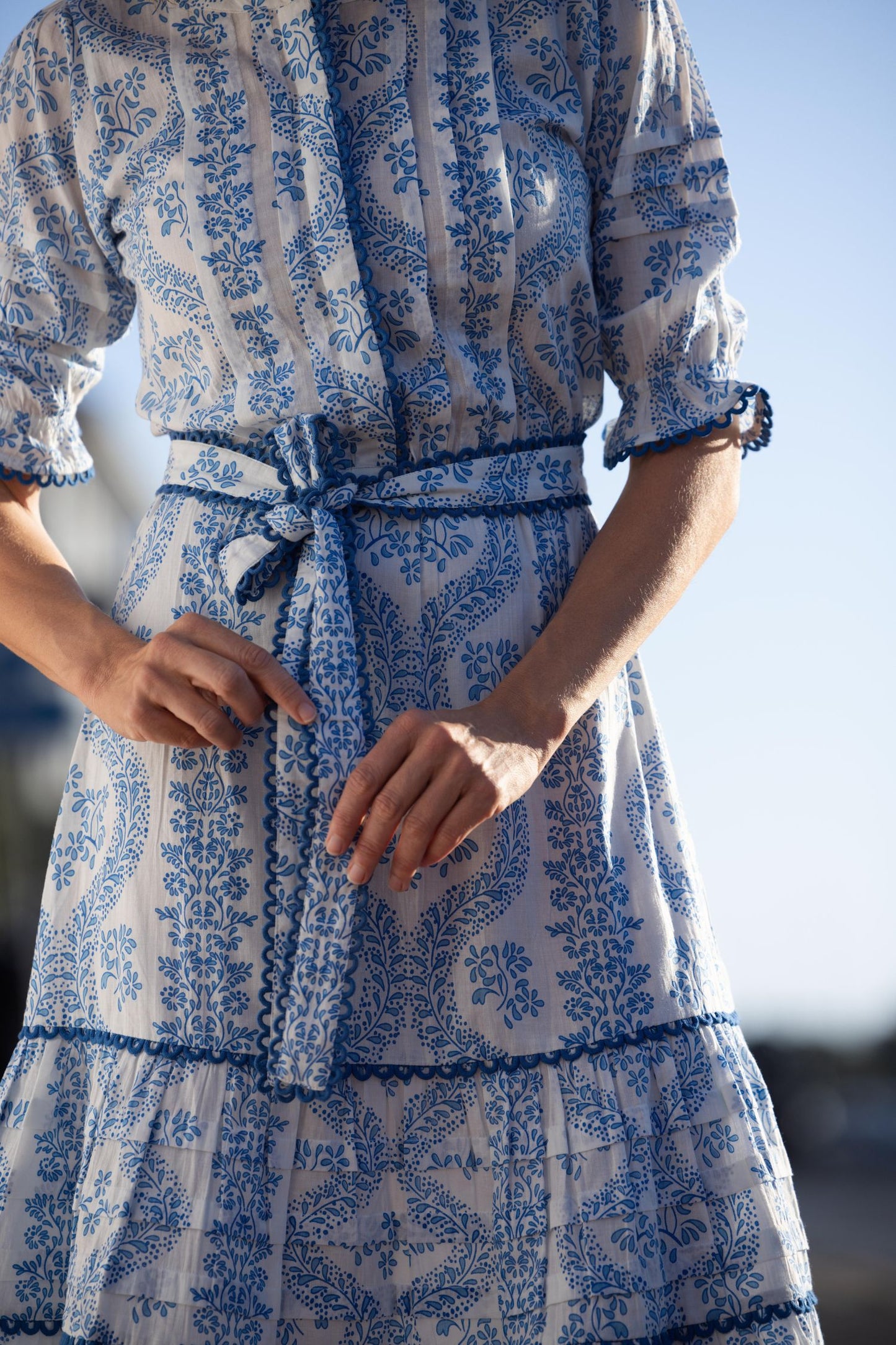 Audrey - Blue Garland