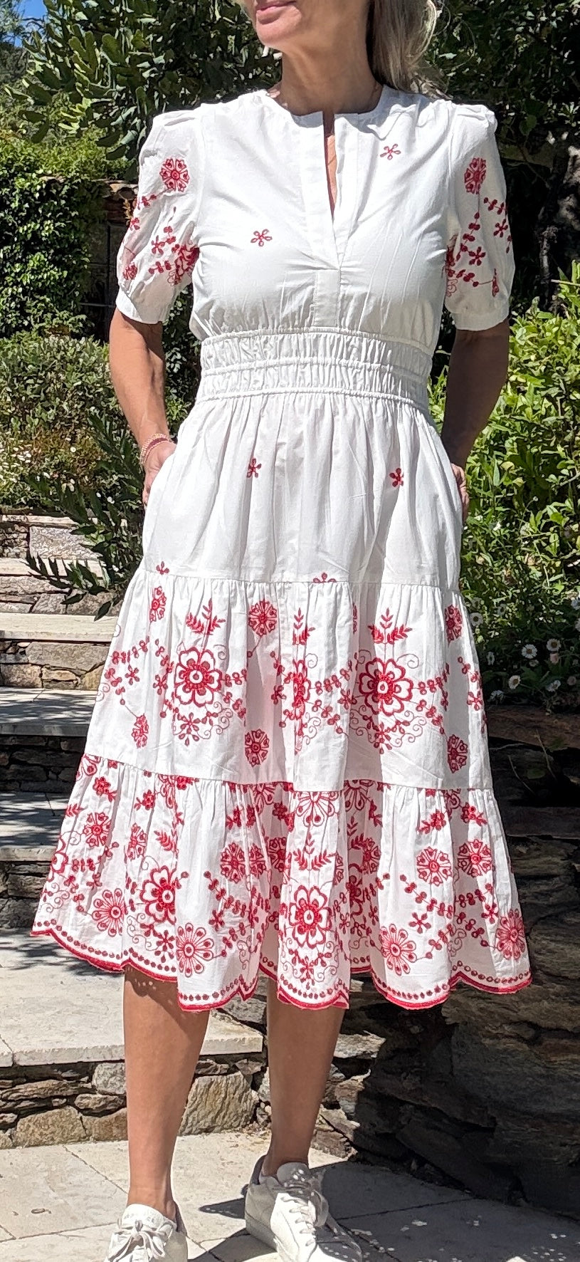Lily - White poplin