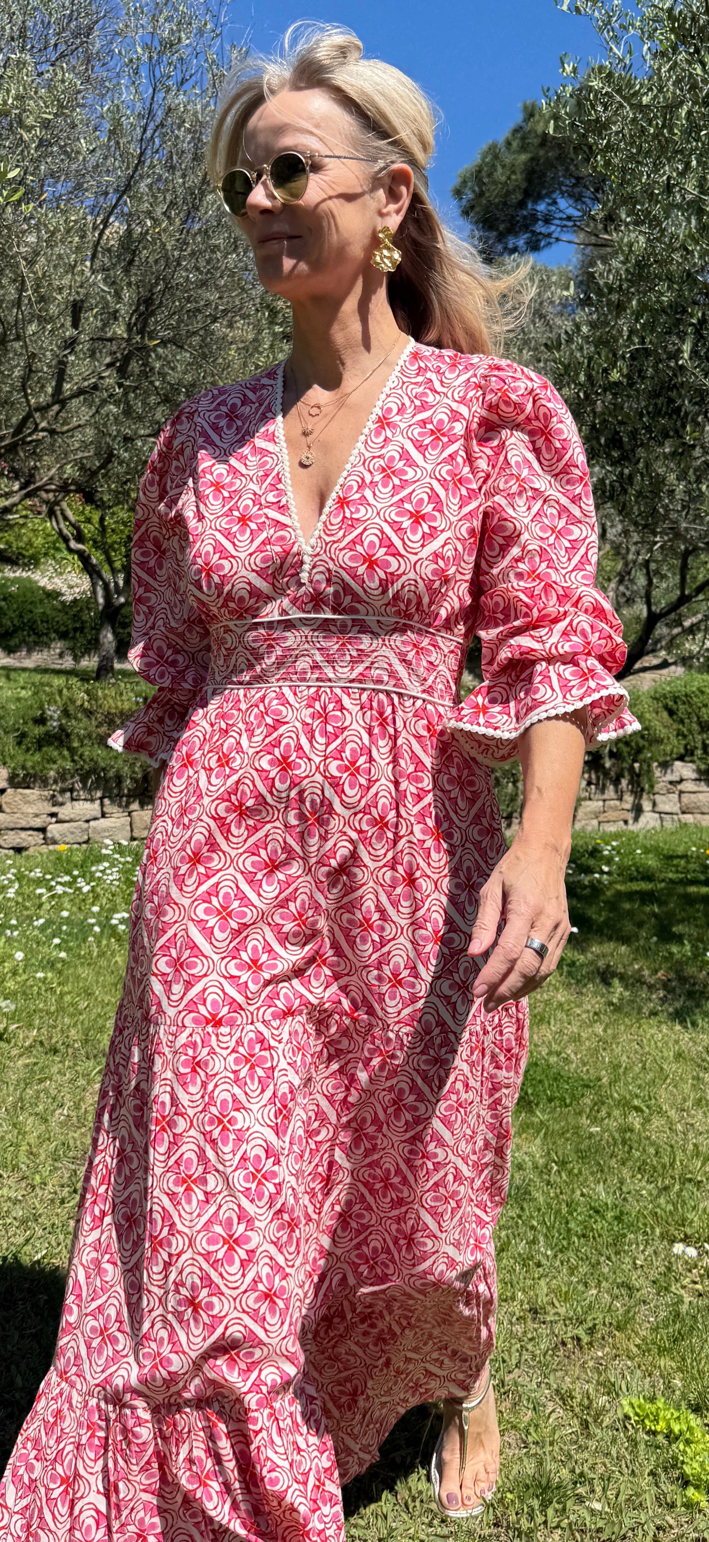 Eliza - Pink Bow