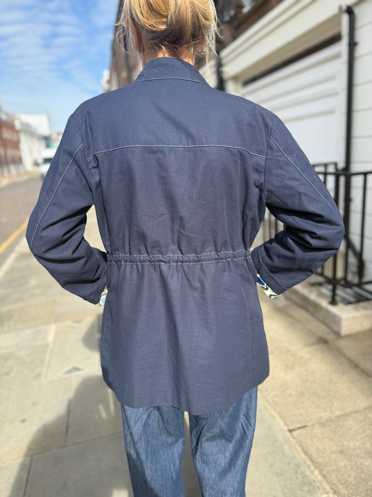 Safari Jacket - Navy