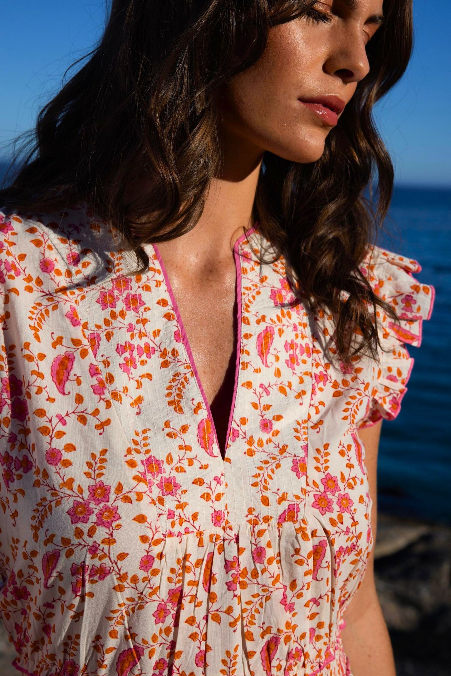 Nanda Mini - Cream Sprig