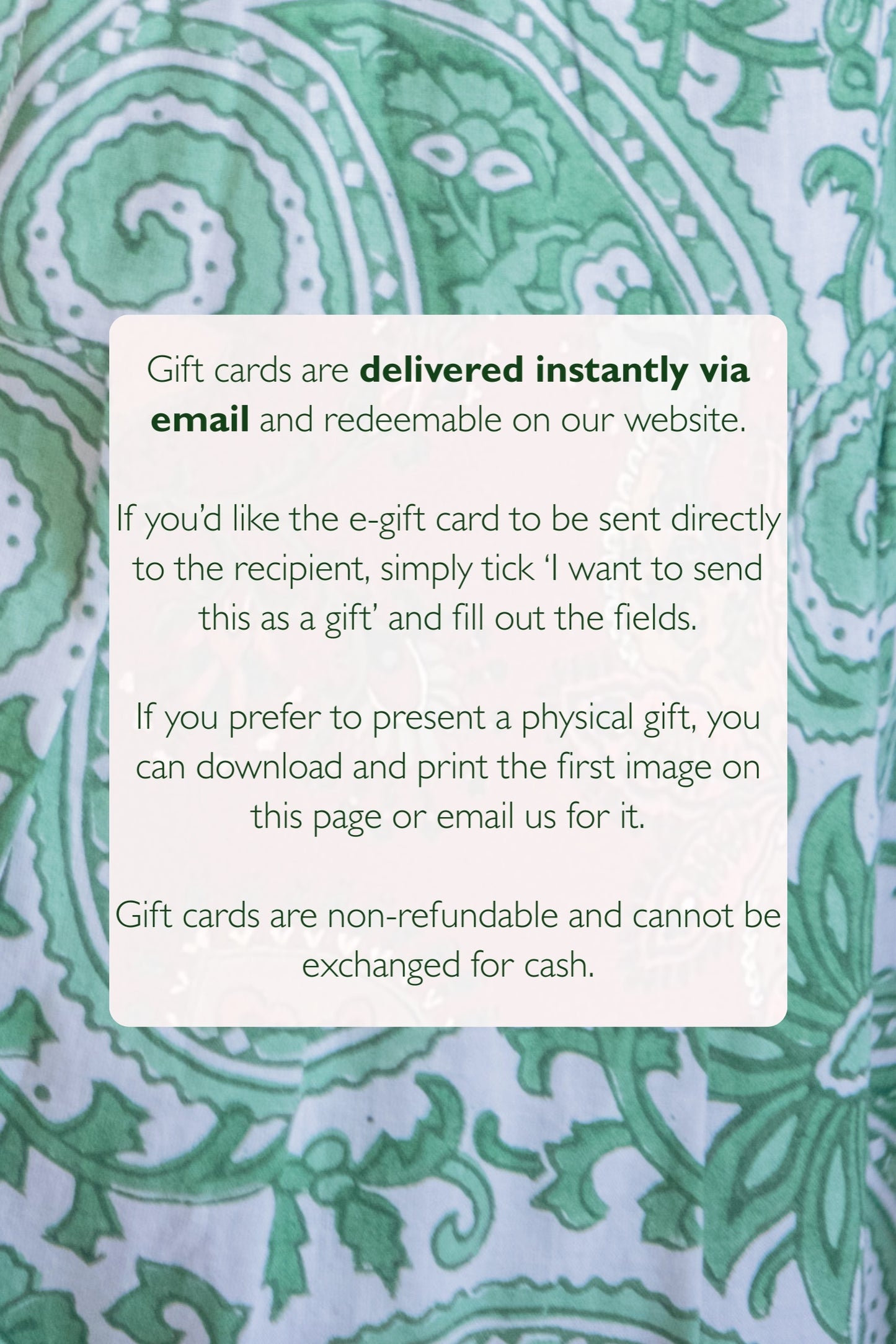 LexyLondon Gift Card