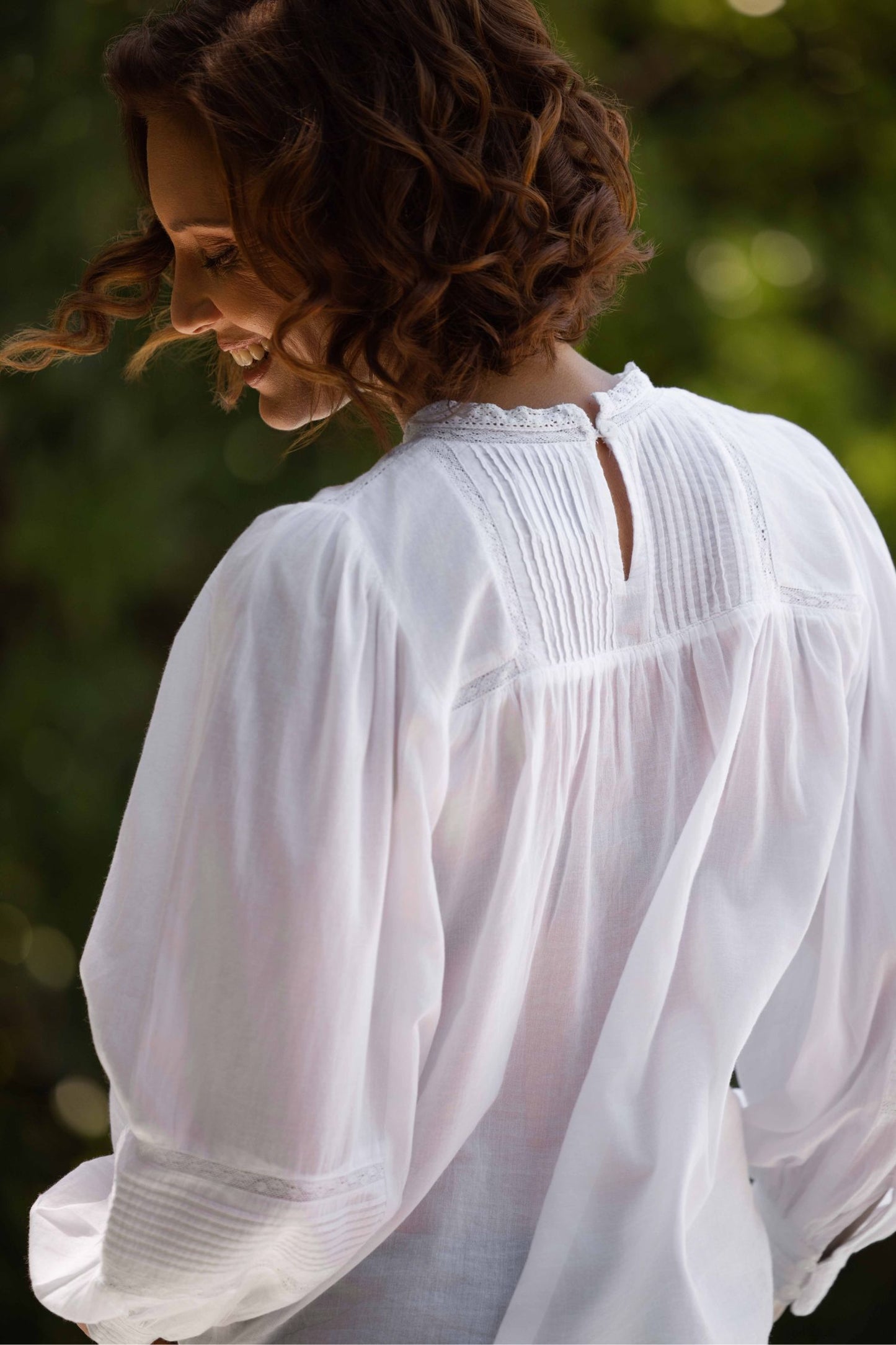 Louise - White Voile