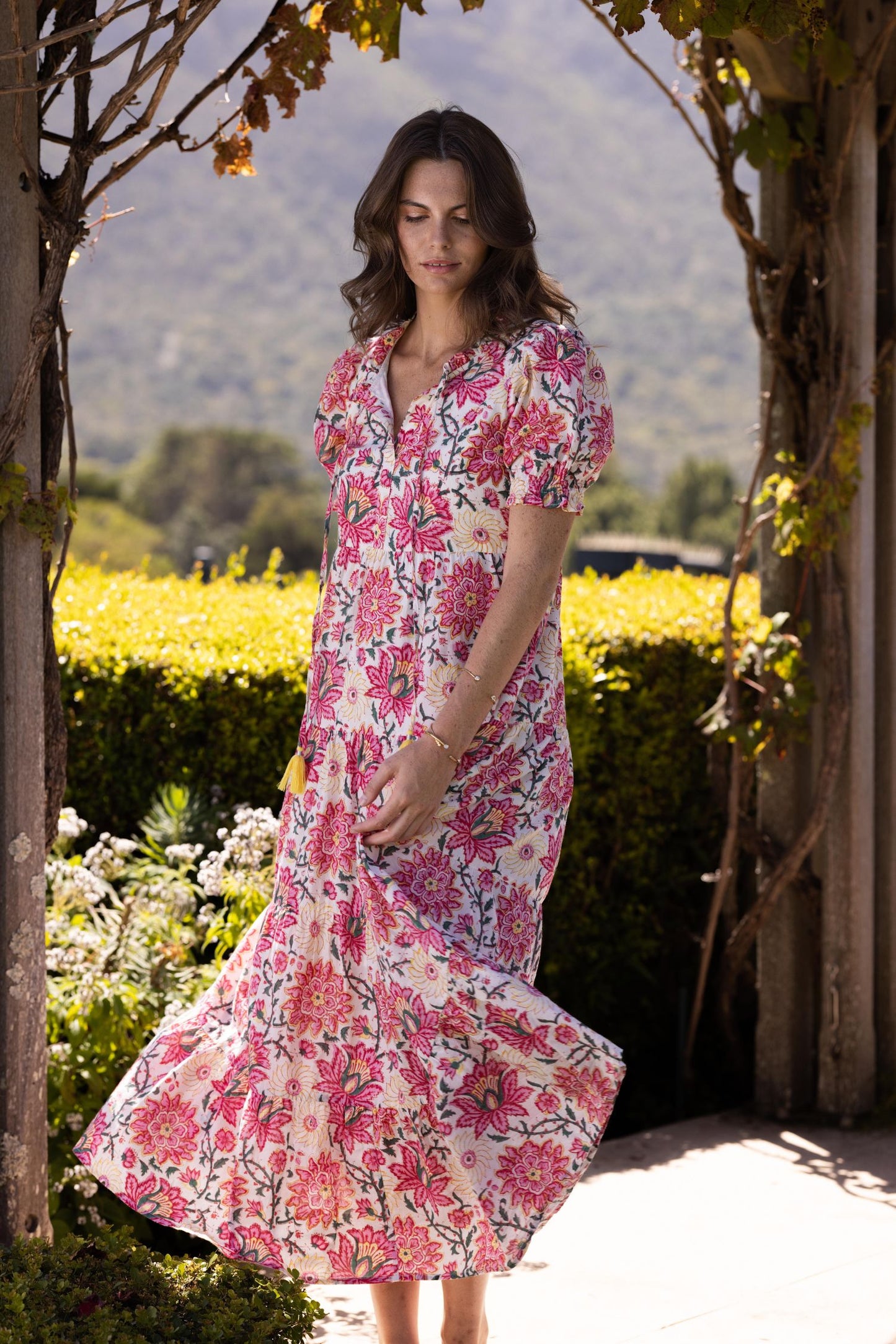 Tasha - Pink & Yellow Garden