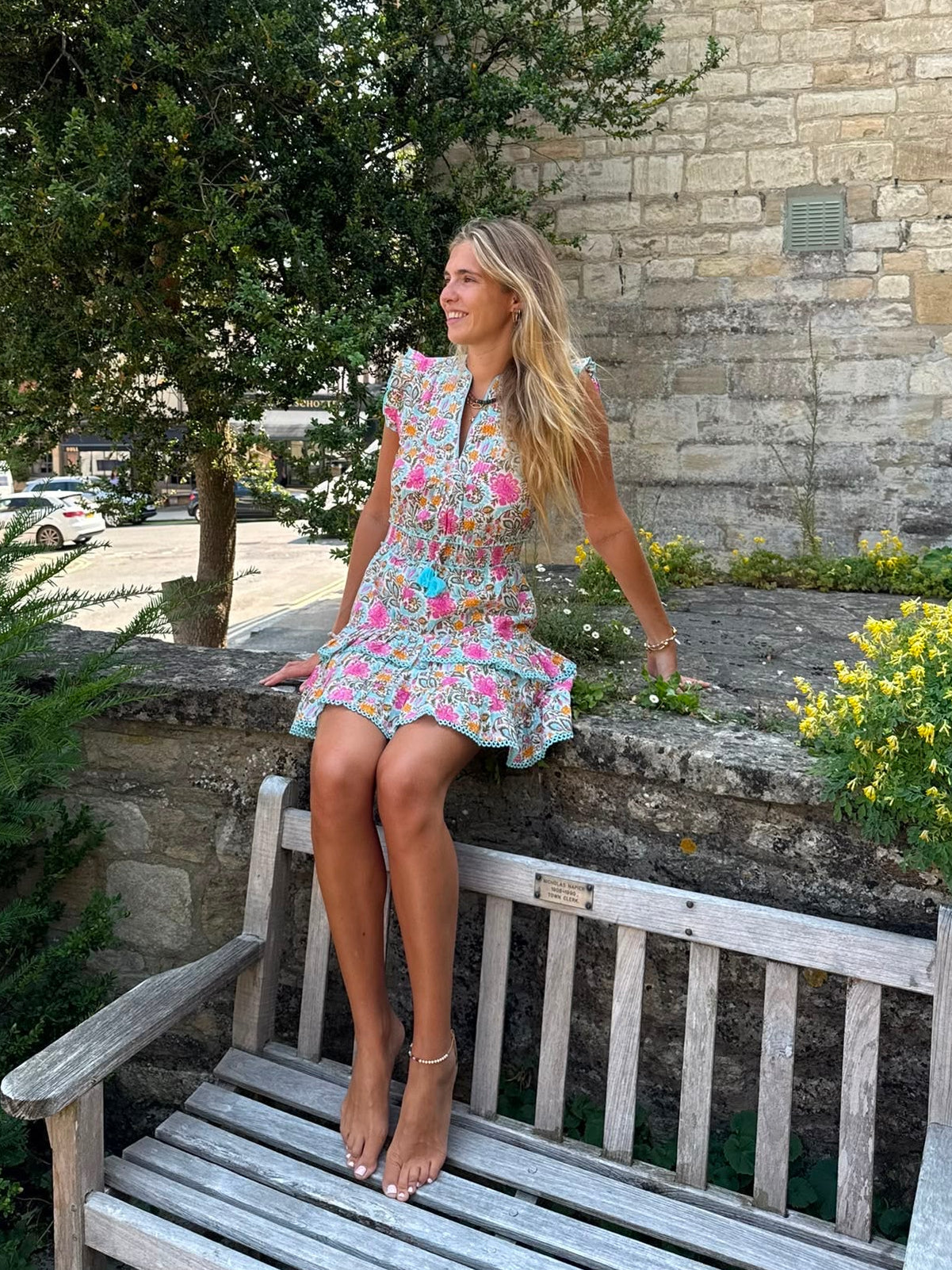 Nanda Mini Dress - Wild Meadow