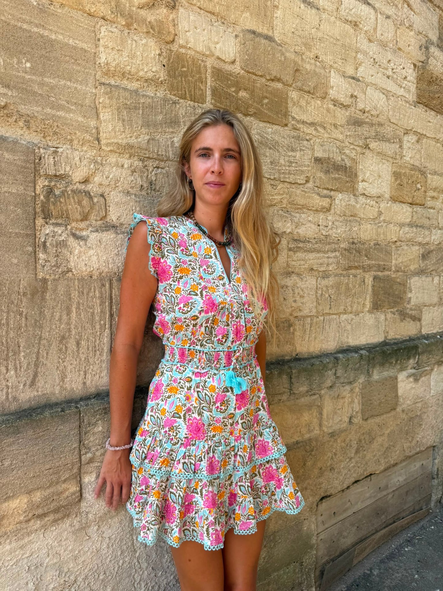 Nanda Mini Dress - Wild Meadow