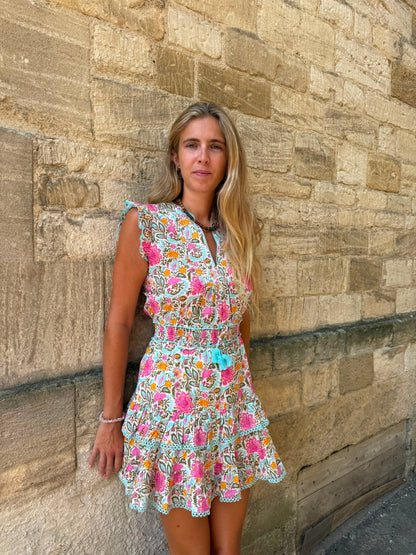 Nanda Mini Dress - Wild Meadow