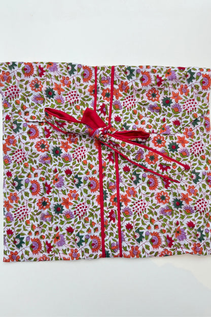 Pyjama Set - Orange Meadow