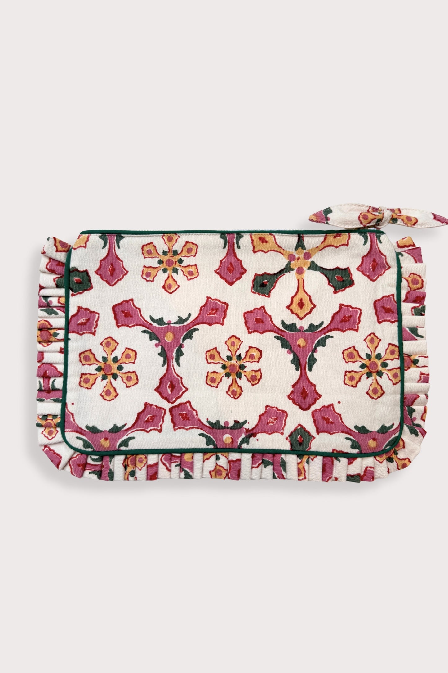 Travel Pouch - White Canvas Print