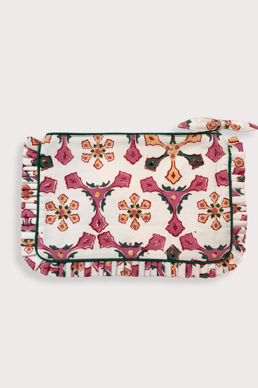 Travel Pouch - White Canvas Print