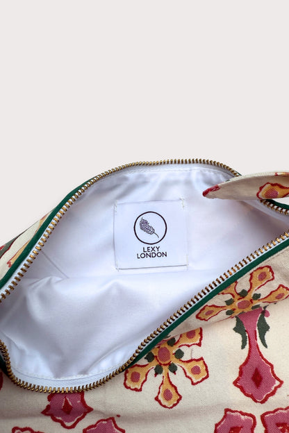 Travel Pouch - White Canvas Print