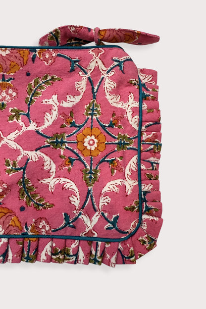 Travel Pouch - Pink Canvas Print