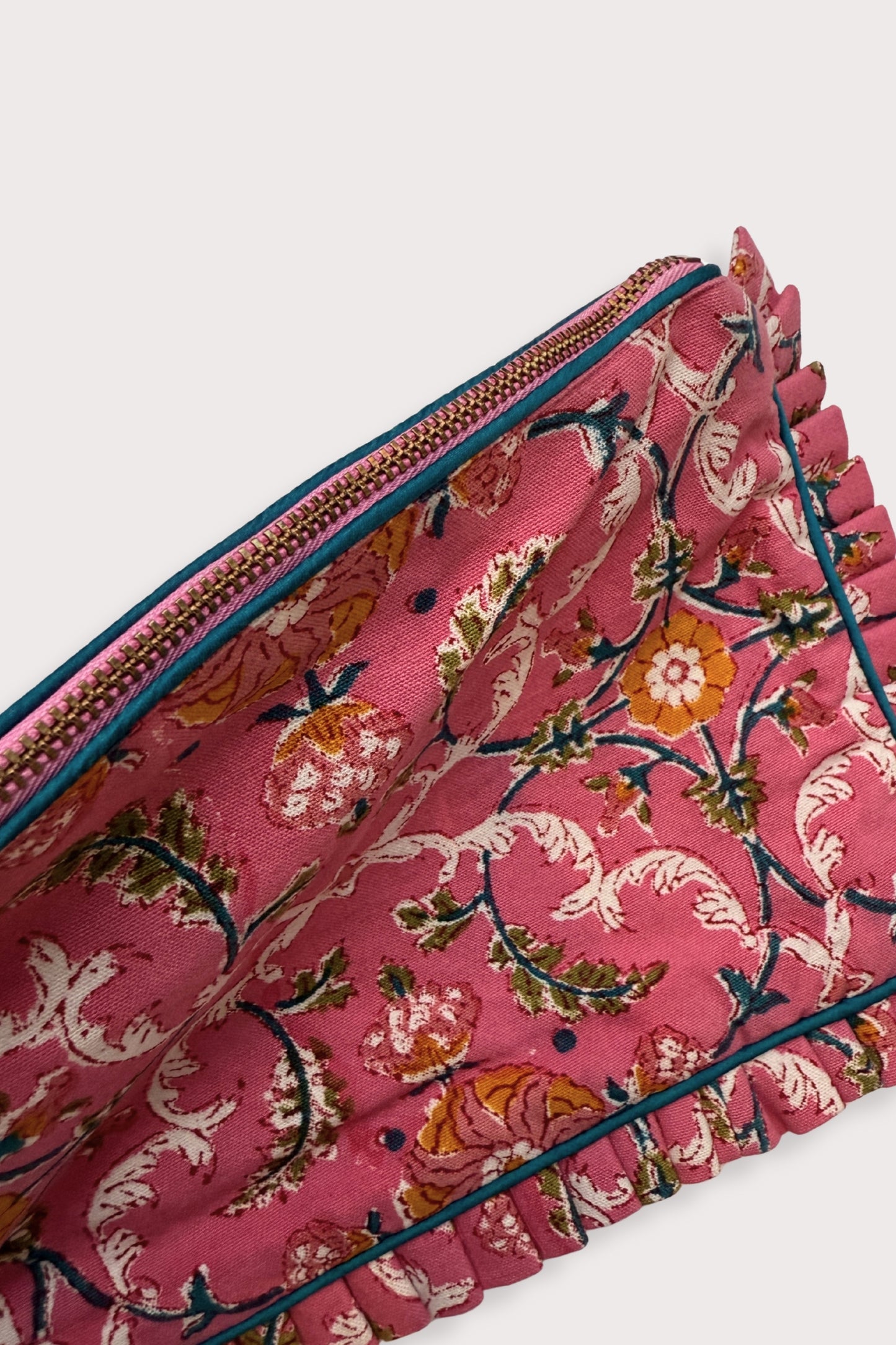 Travel Pouch - Pink Canvas Print