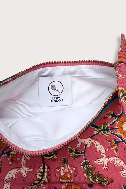 Travel Pouch - Pink Canvas Print