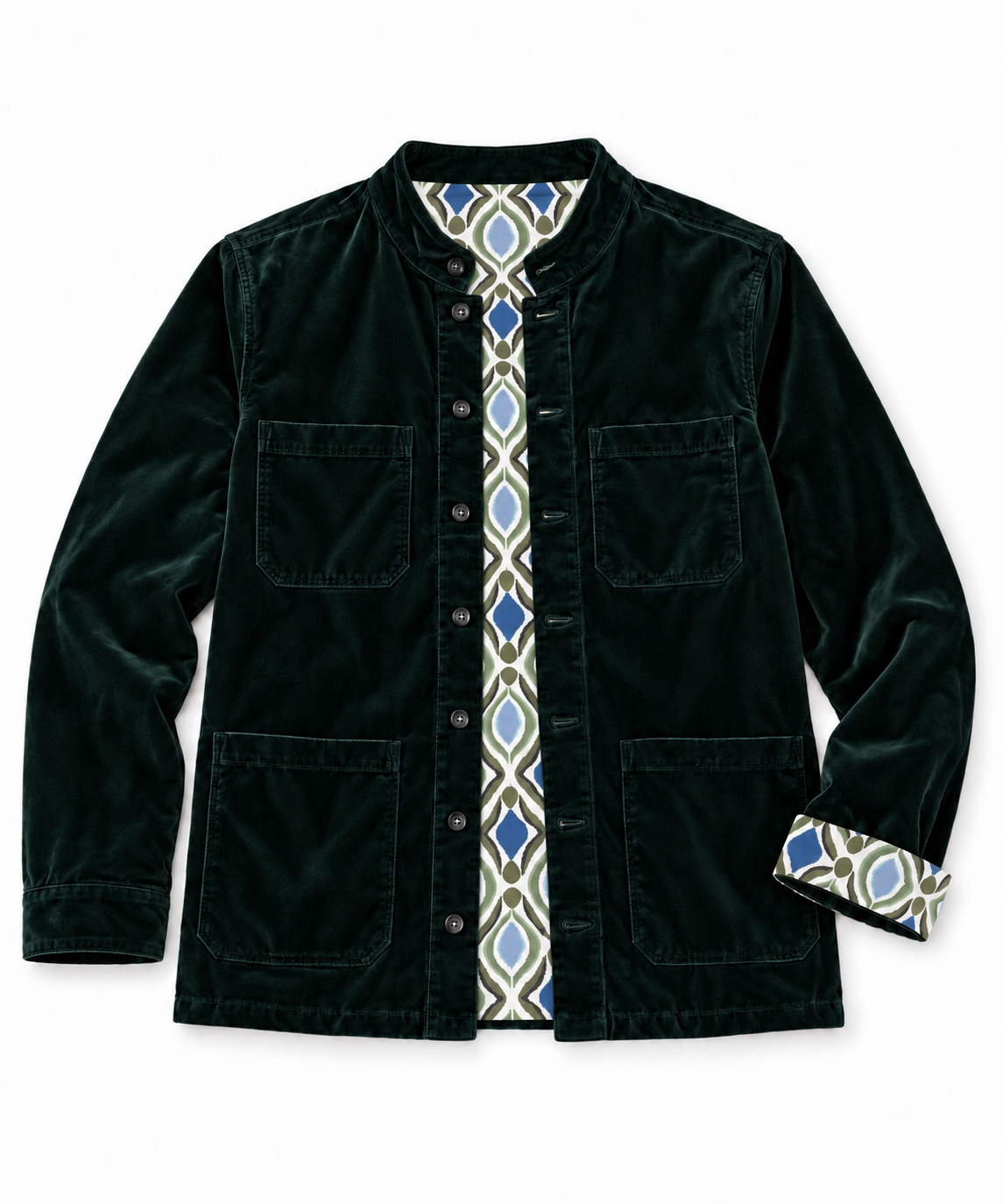 Tom Velvet Jacket - Deep Bottle Green - Shipping wc 12th Oct