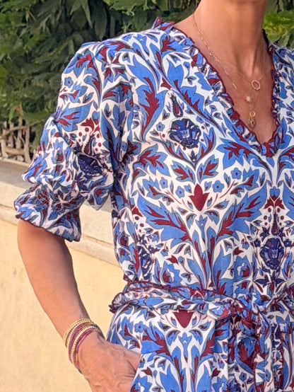 Gudrun Dress - Oak Leaf (pre-order for delivery next week)