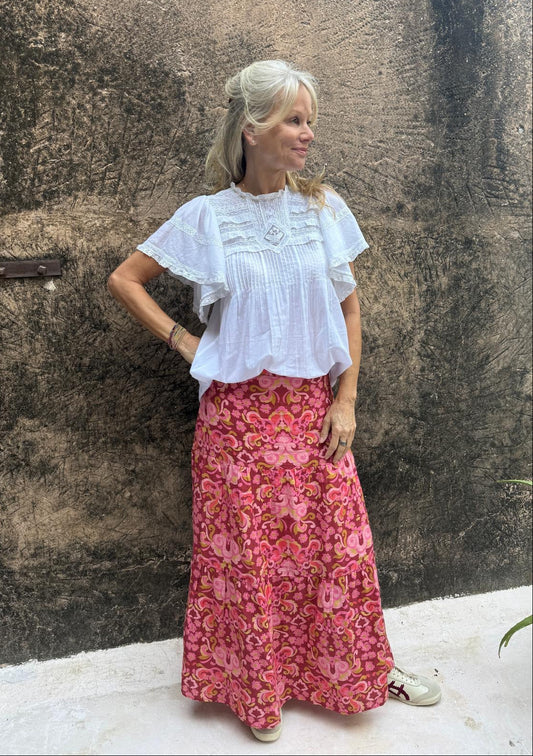 Ophelia Blouse - White