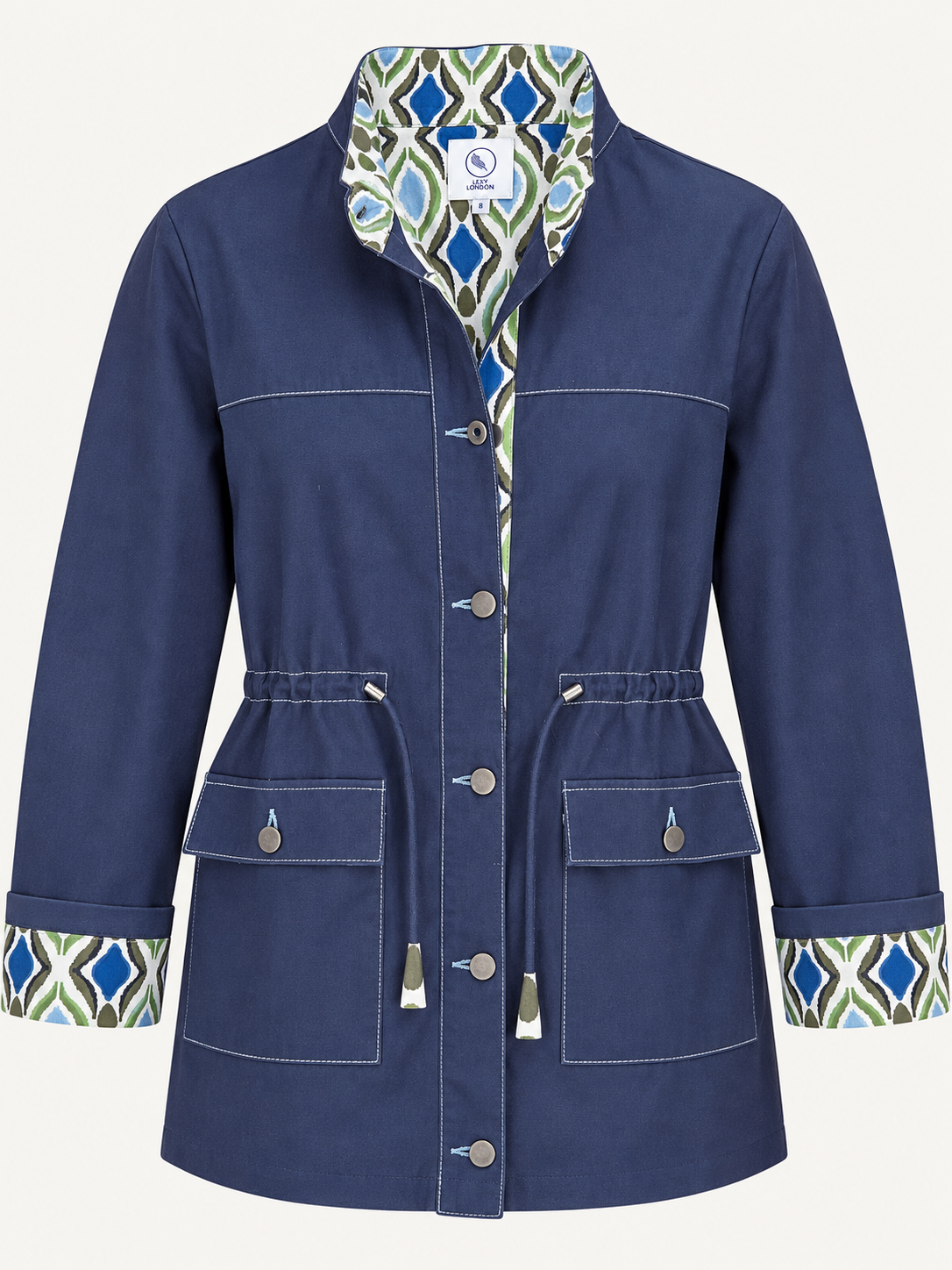Safari Jacket - Navy