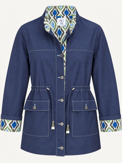 Safari Jacket - Navy