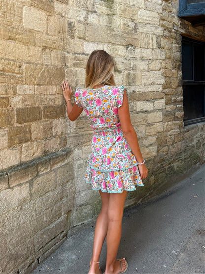 Nanda Mini Dress - Wild Meadow