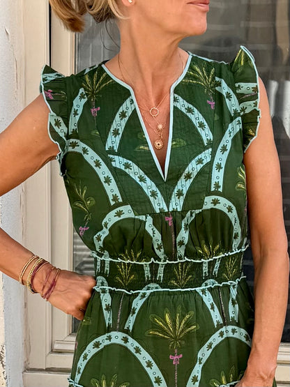 Nanda - Green Palm (pre-order for delivery next week)