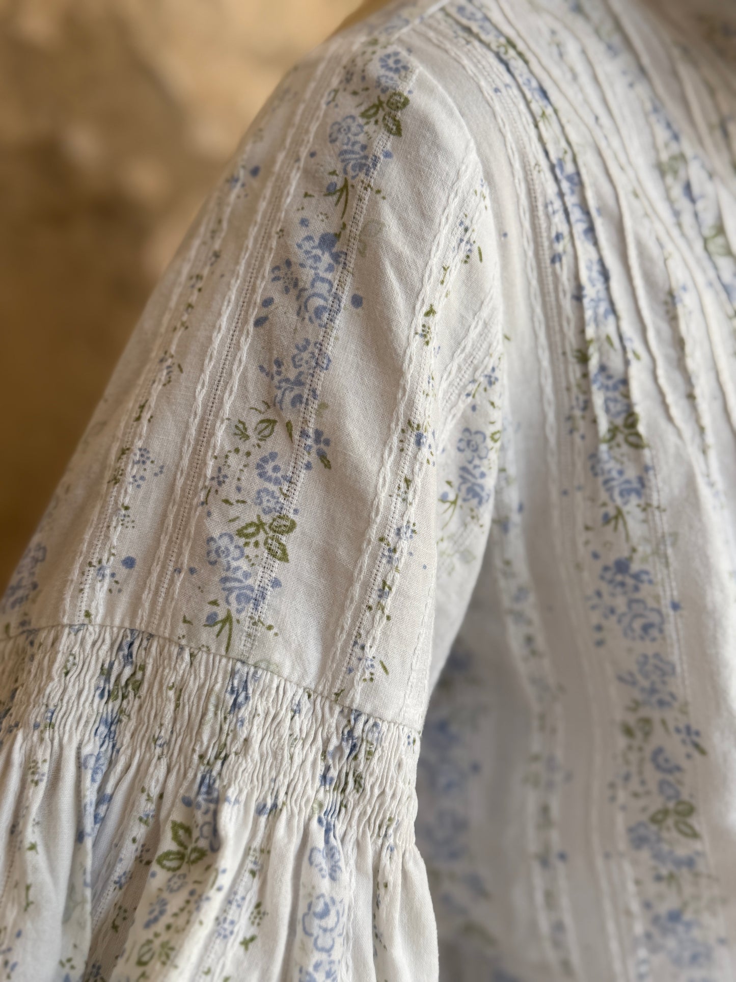 Amy - Blue Flower Lace (pre-order for delivery Mid-October)