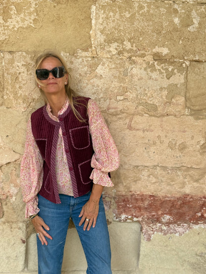 Gilet - Burgundy