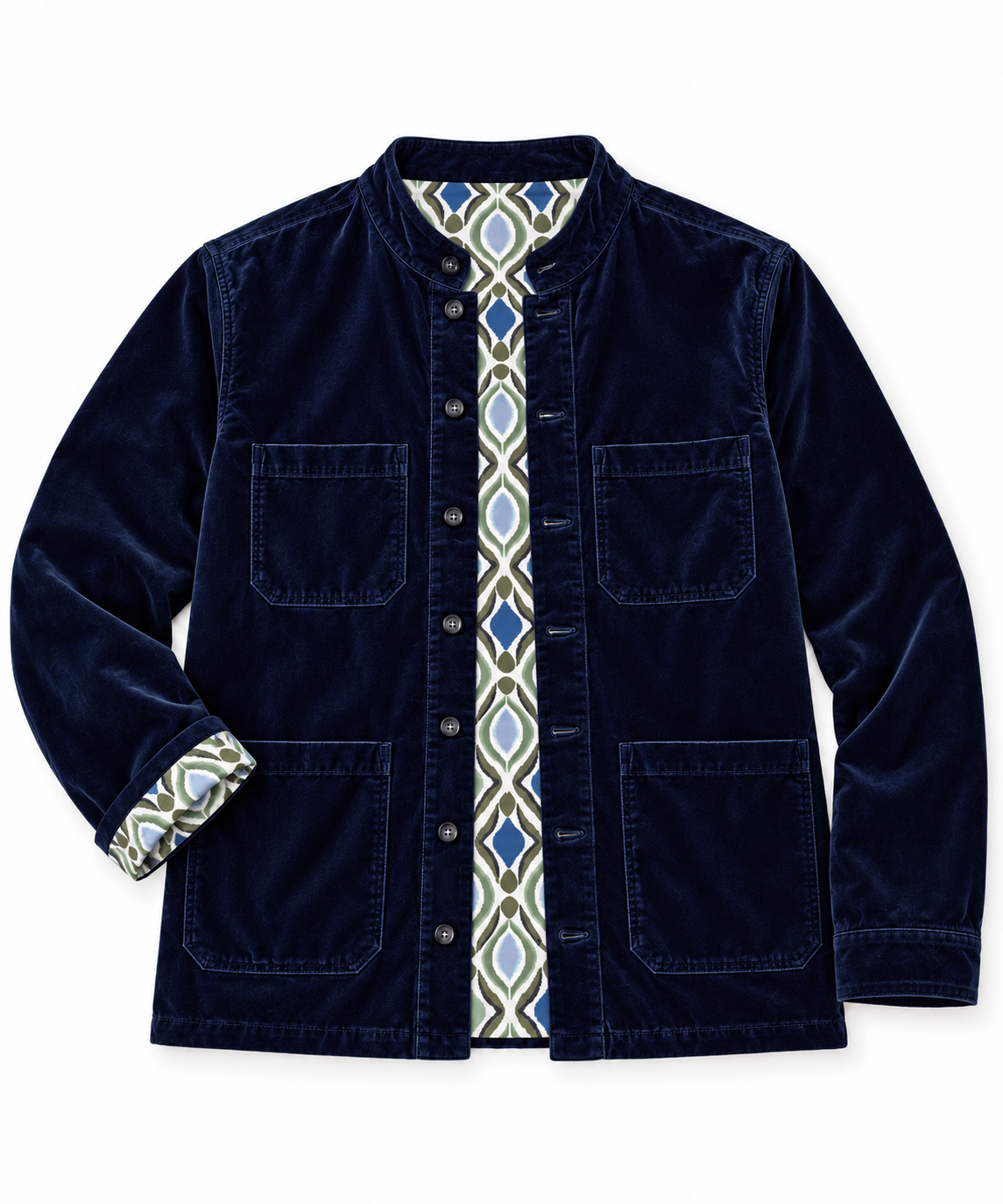 Tom Velvet Jacket - Navy - Shipping wc 12th Oct