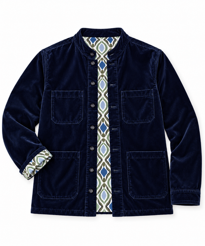 Tom Velvet Jacket - Navy - Shipping wc 12th Oct