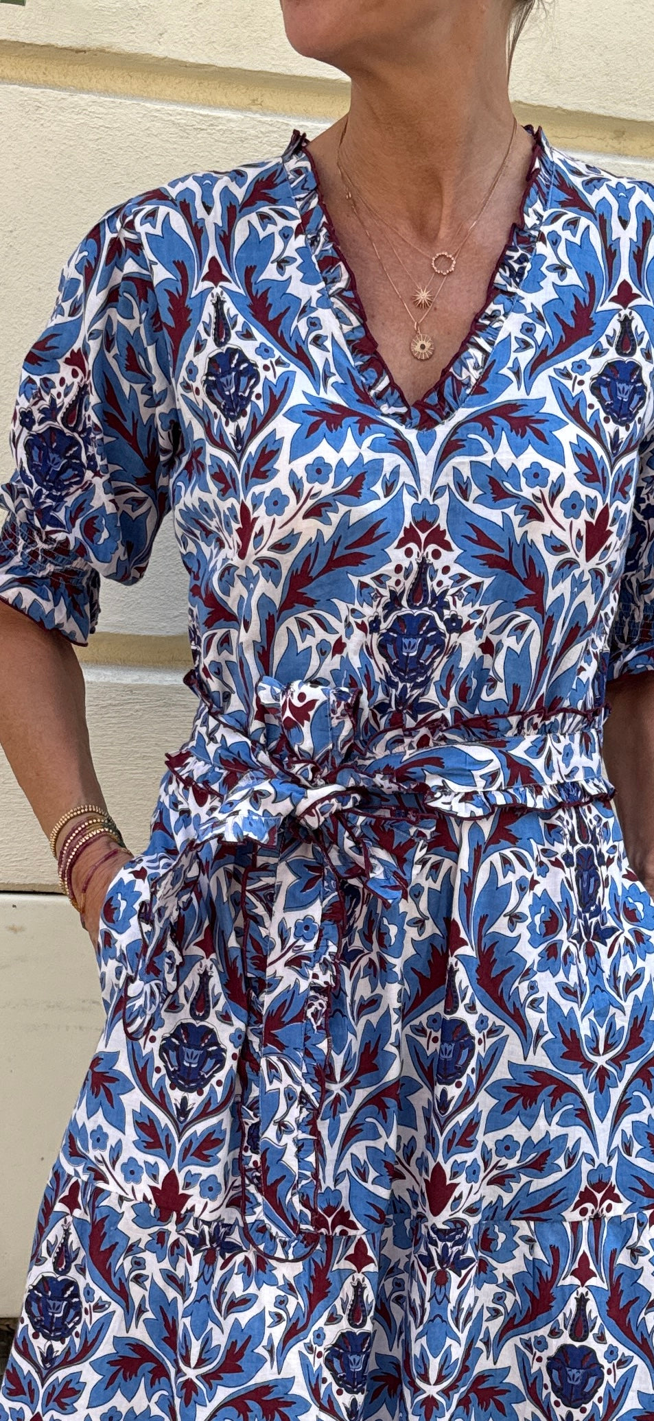 Gudrun Dress - Oak Leaf (pre-order for delivery next week)