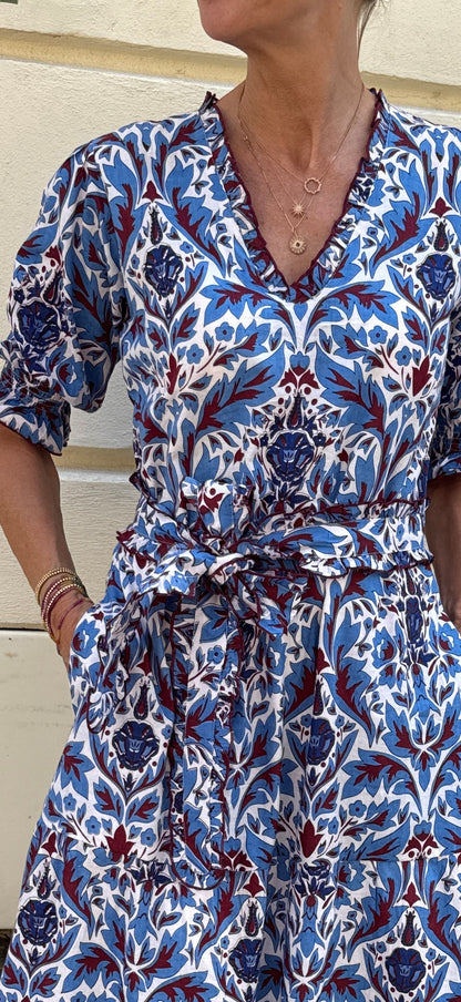 Gudrun Dress - Oak Leaf (pre-order for delivery next week)