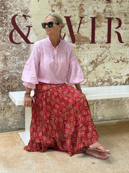 Amy - Pink Cotton Voile