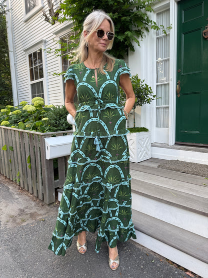 Sabrina - Green Palm