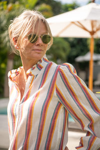 Jane blouse - Mad Stripe- Back In Stock 13th May
