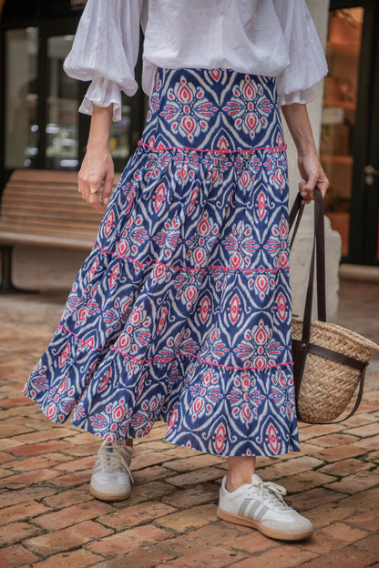 Tatjana - Blue Ikat (pre-order for delivery w/c 9th Feb)