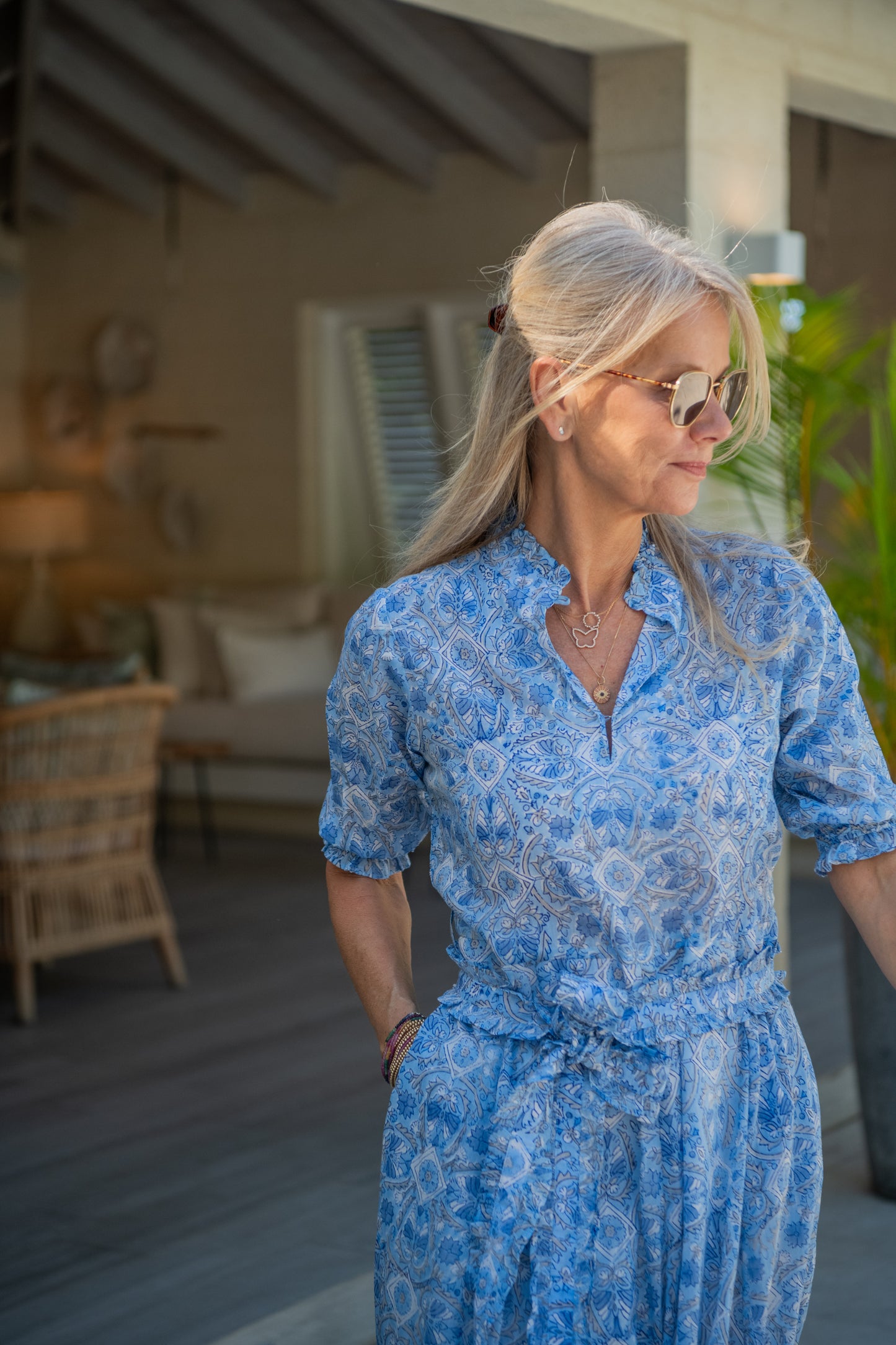 Gigi - Moroccan Blue