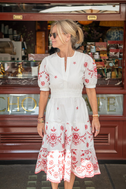 Lily - White poplin