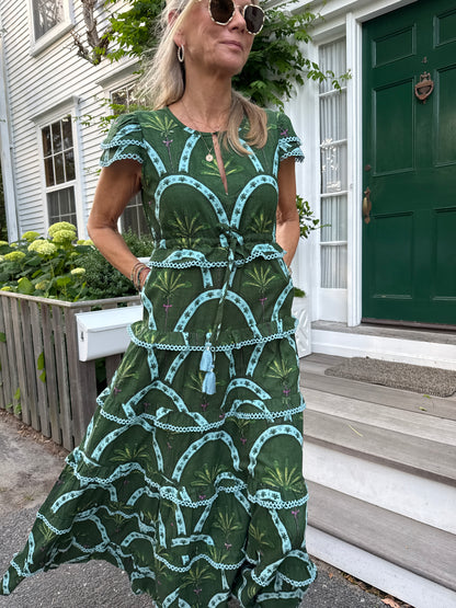 Sabrina - Green Palm