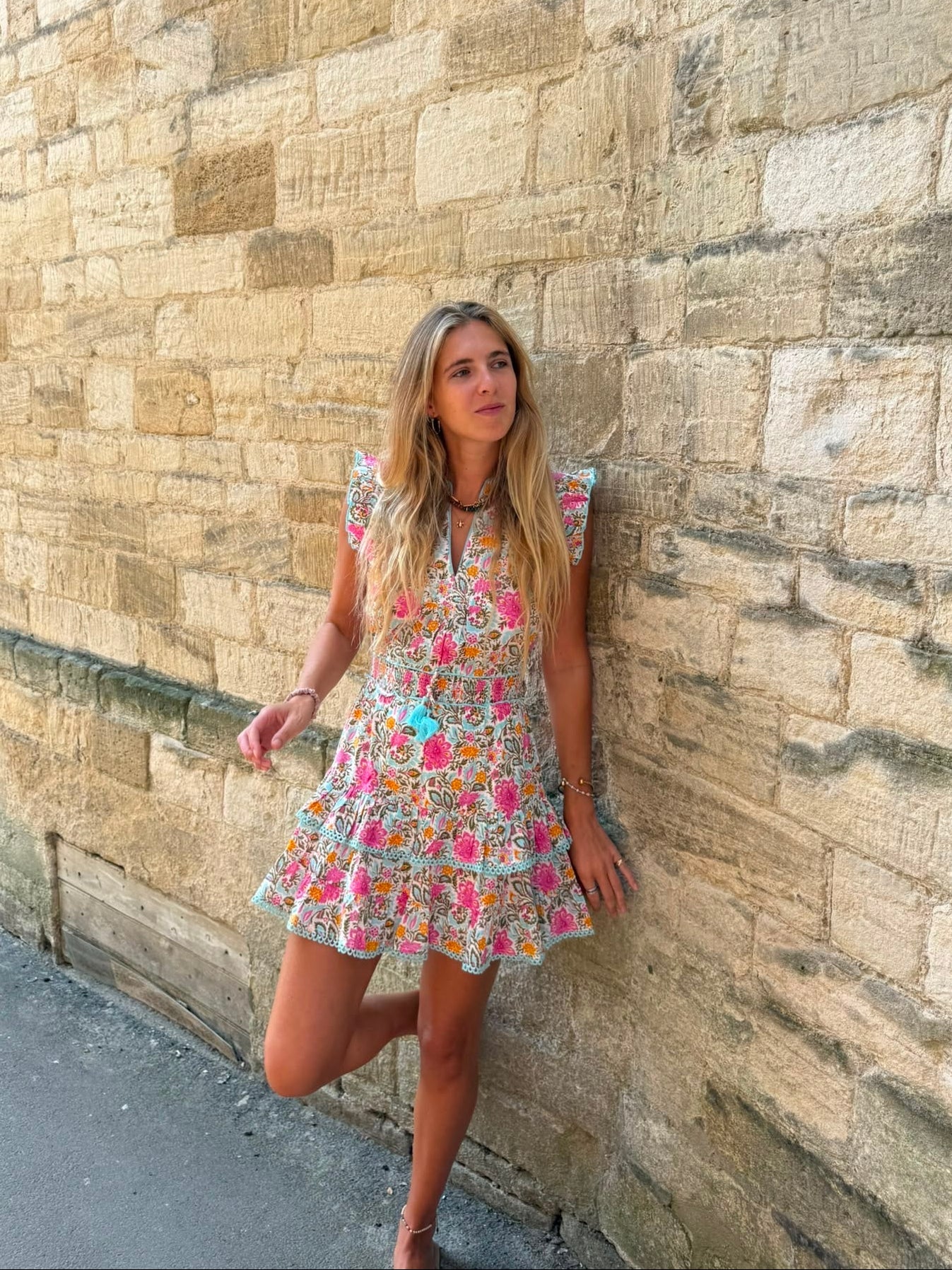 Nanda Mini Dress - Wild Meadow