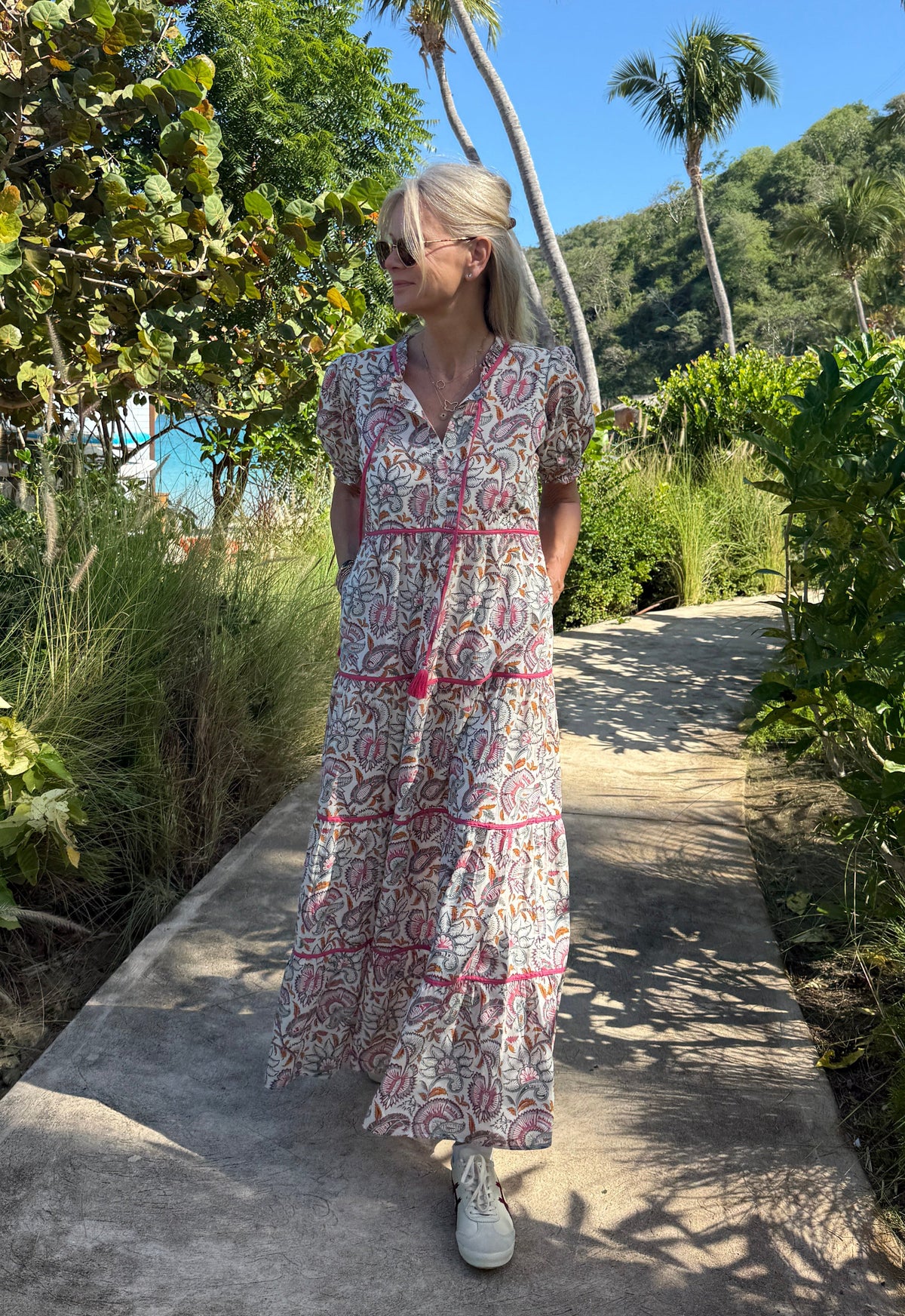 Tasha Dress Soft Garden