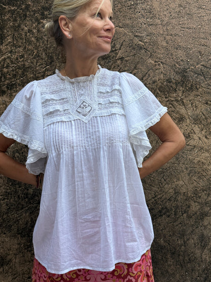 Ophelia Blouse - White