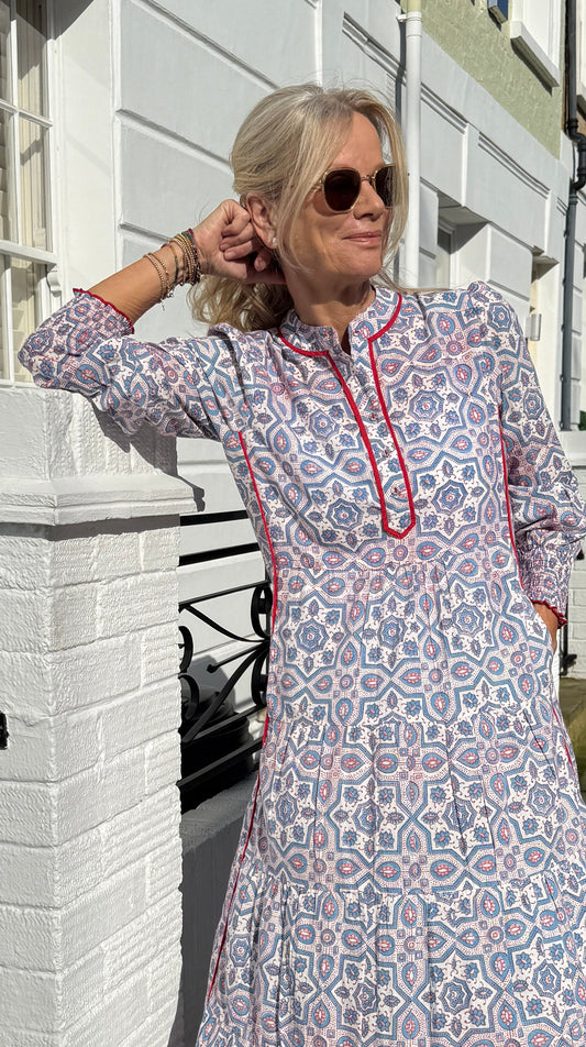 Upstanding Collar Deborah - Pale Tile