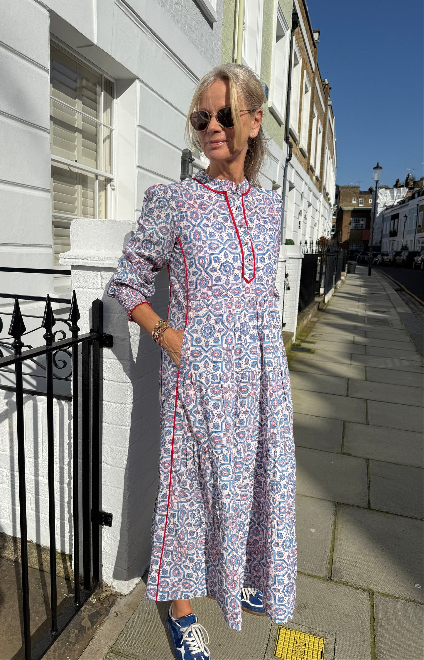 Upstanding Collar Deborah - Pale Tile